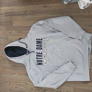 Notre dame lacrosse sweatshirt